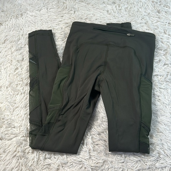 Lululemon Speed Up Tight *Mesh 28" Camo Green - Picture 7 of 8
